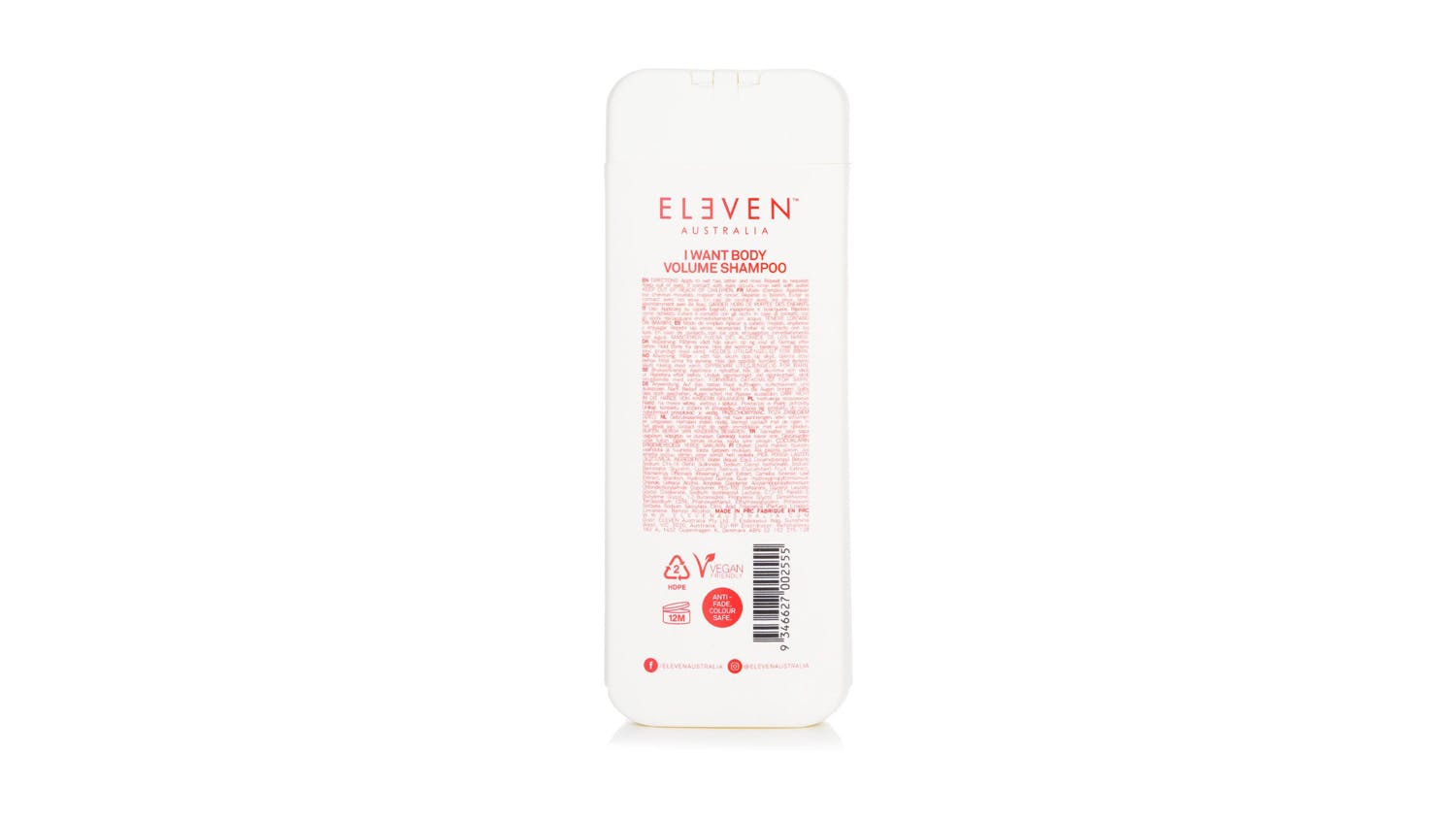 Eleven Australia I Want Body Volume Shampoo - 300ml/10.1oz