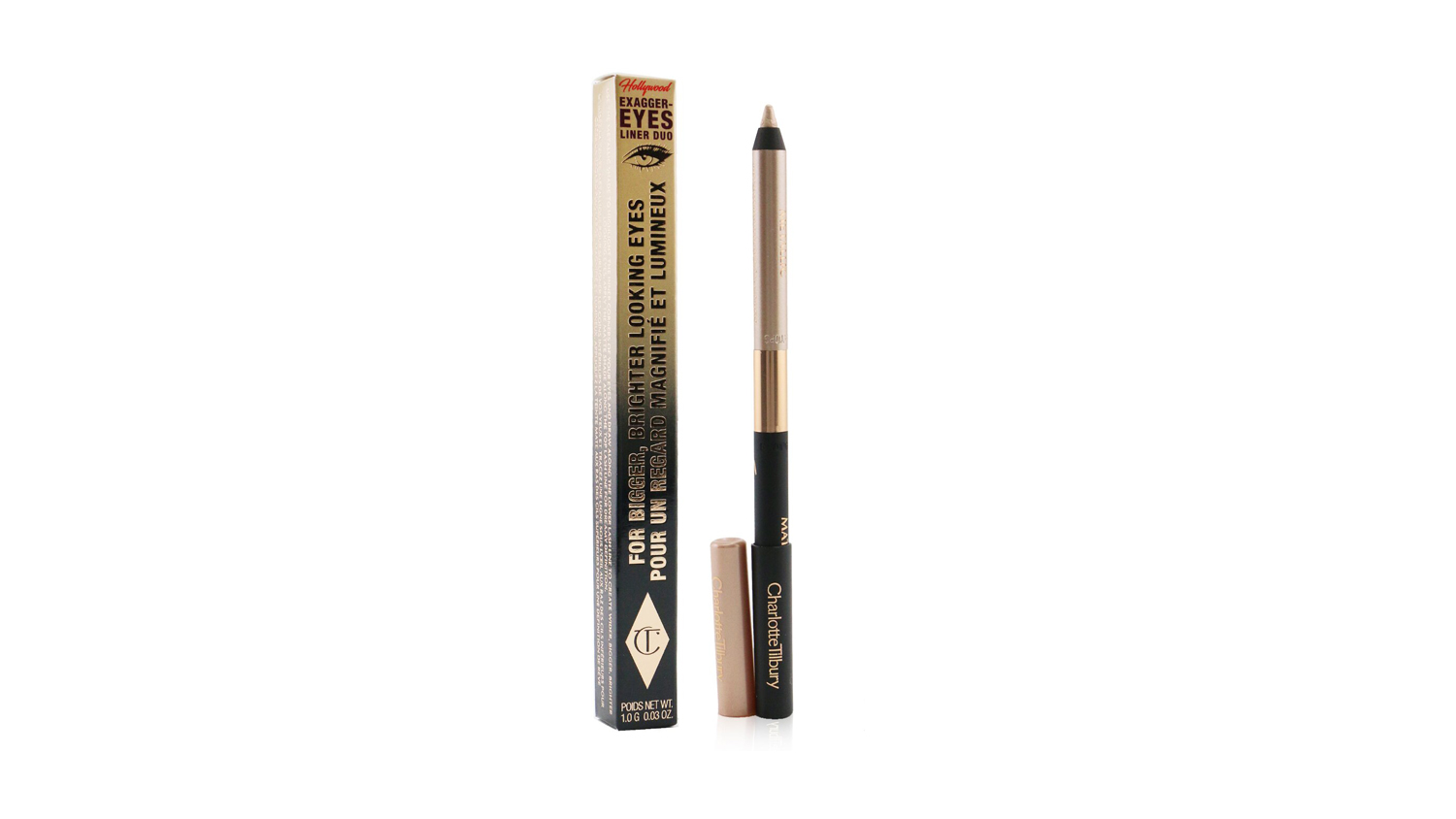 Charlotte Tilbury Hollywood Exagger Eyes Liner Duo - 1g/0.03oz