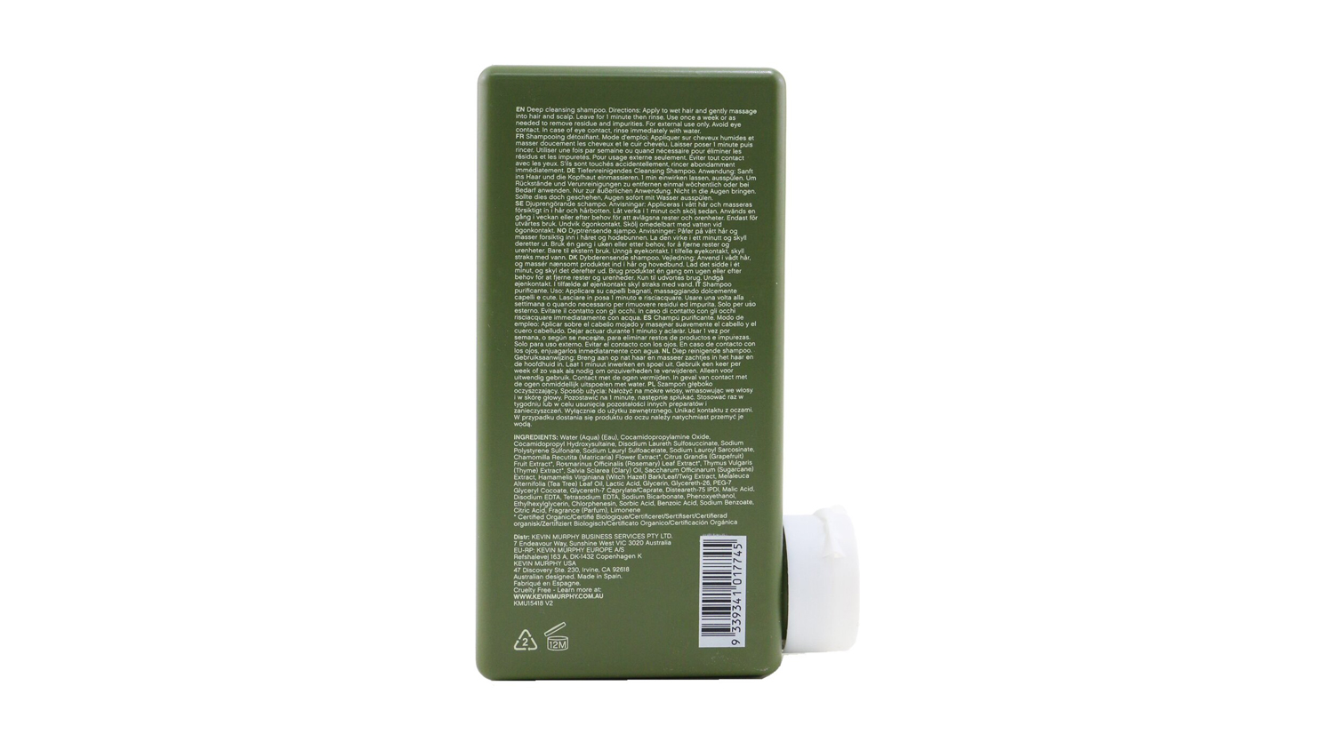 Kevin Murphy Maxi Wash Detox Shampoo - 250ml/8.4oz