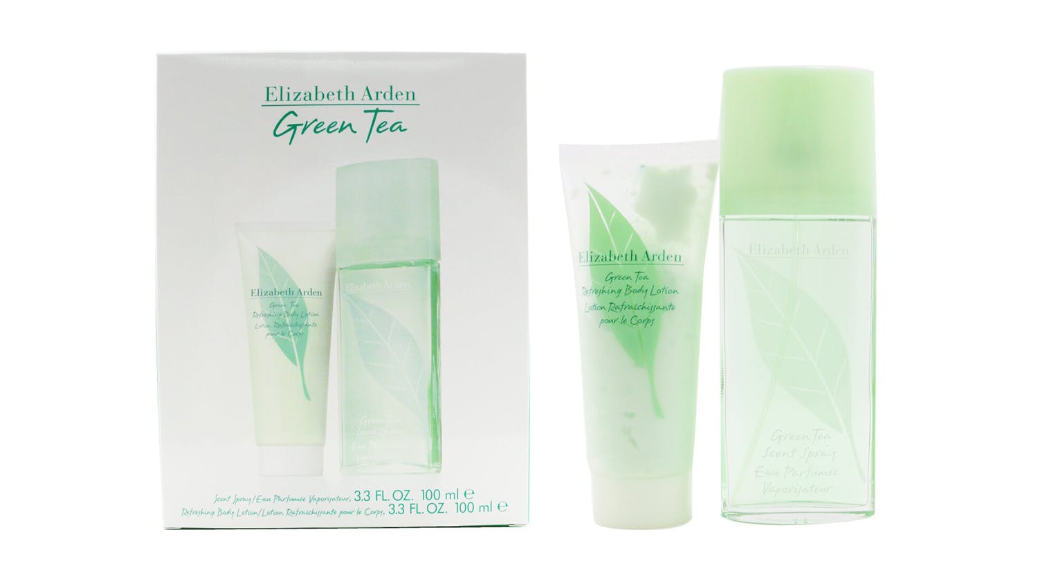 Elizabeth Arden Green Tea Coffret: Eau Perfume Spray 100ml/3.3oz + Refreshing Body Lotion 100ml/3.3oz - 2pcs
