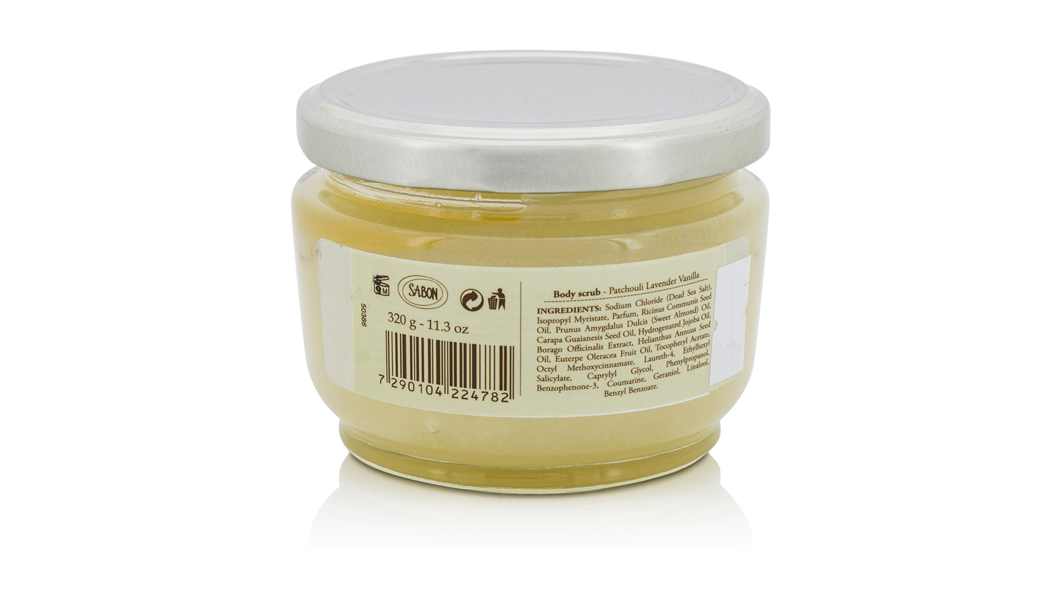 Sabon Body Scrub - Patchouli Lavender Vanilla - 320g/11.3oz