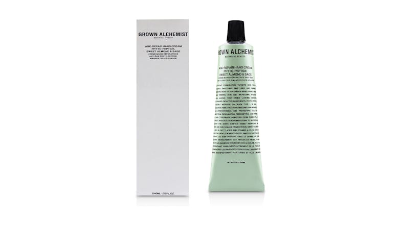 Age-Repair Hand Cream - Phyto-Peptide, Sweet Almond and Sage - 40ml/1.35oz
