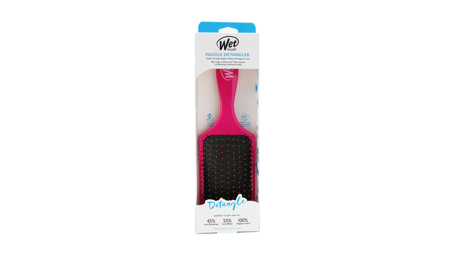 Paddle Detangler - # Pink - 1pc