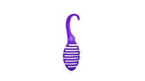 Shower Detangler - # Purple Glitter - 1pc