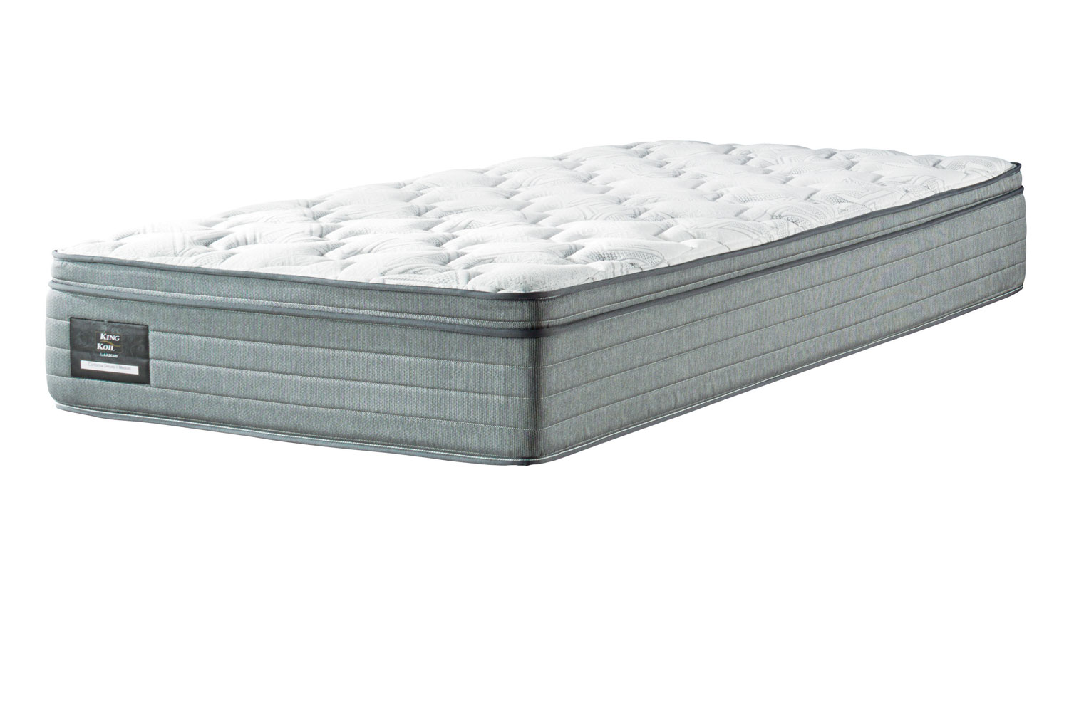 Conforma Deluxe II Medium King Single Mattress and Designer Black