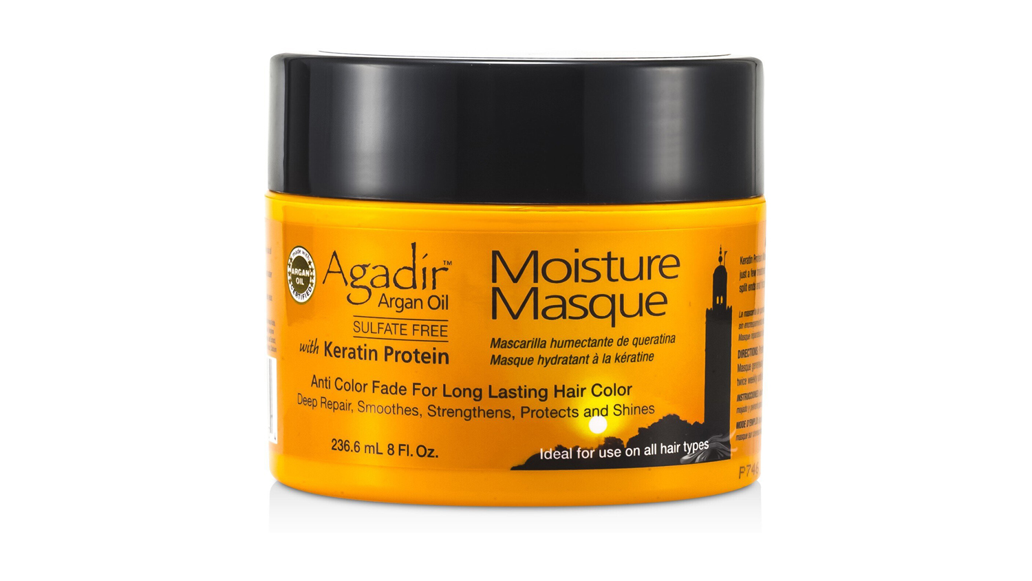 Agadir Argan Oil Moisture Masque (For All Hair Types) - 236.6ml/8oz