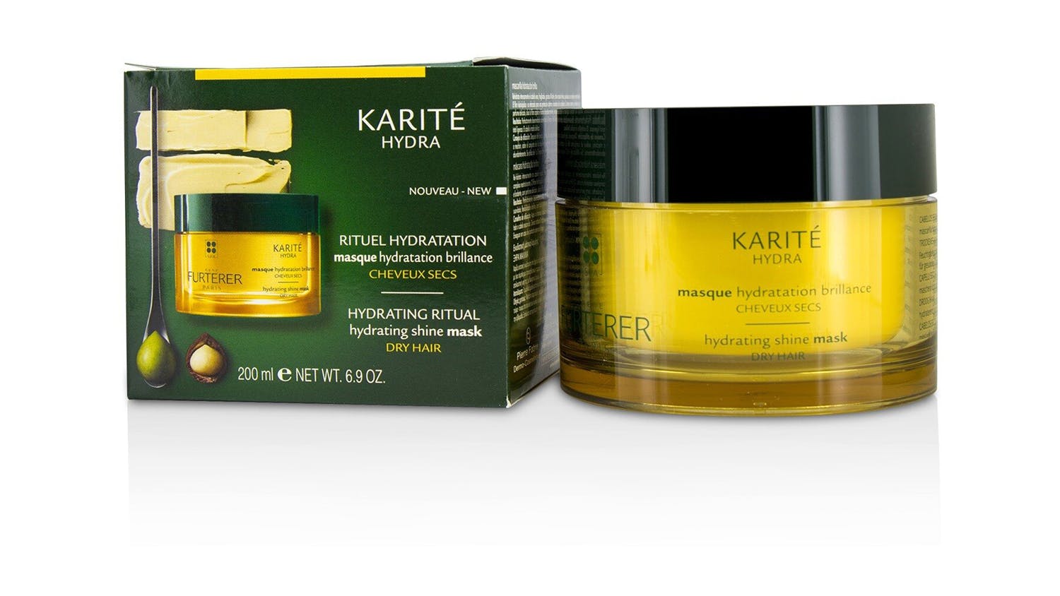 Karite Hydra Hydrating Ritual Hydrating Shine Mask (Dry Hair) - 200ml/6.9oz