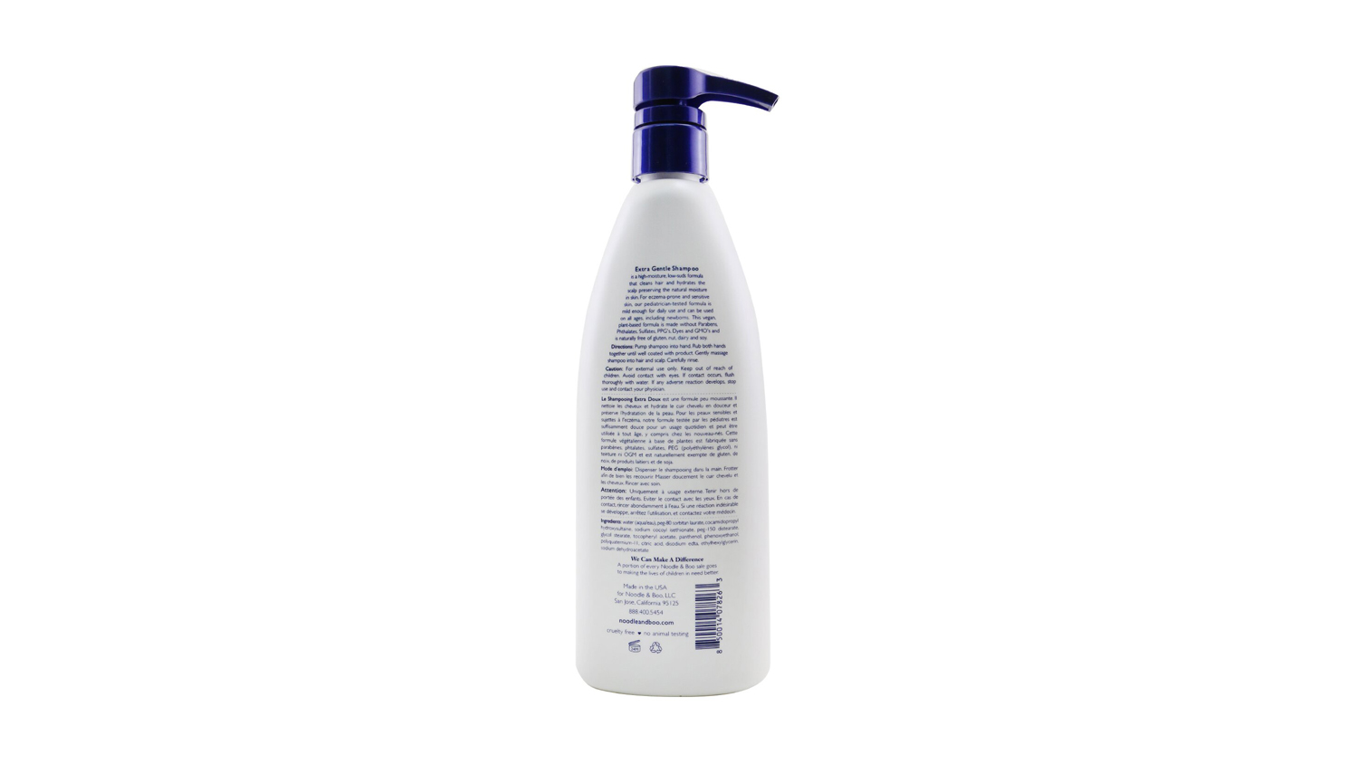 Extra Gentle Shampoo - Fragrance Free (For Eczema-Prone and Sensitive Skin) - 473ml/16oz