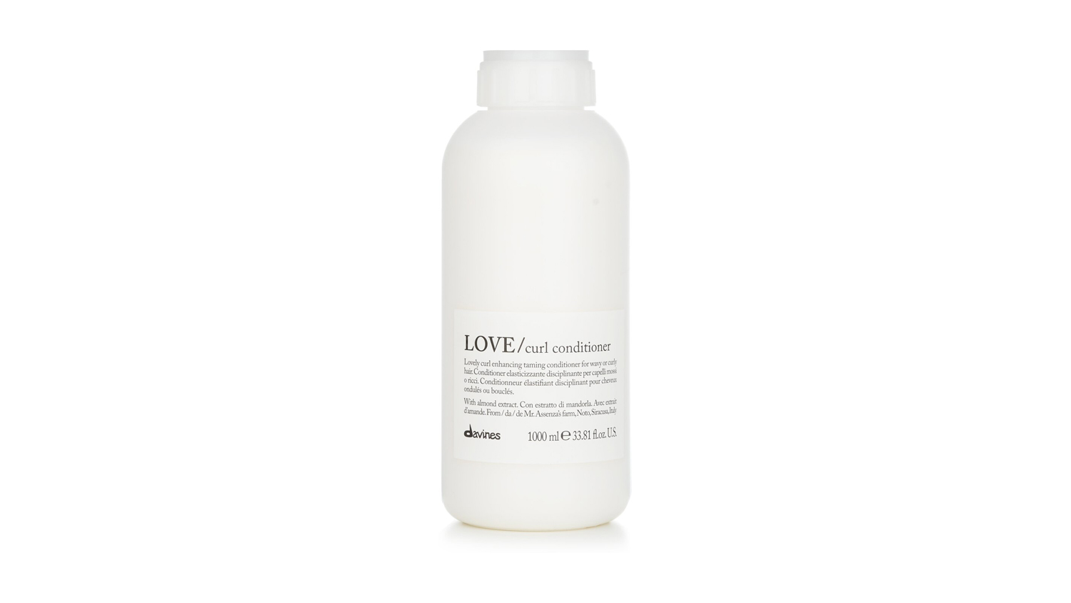 Love Curl Conditioner (Lovely Curl Enhancing Taming Conditioner For Wavy or Curly Hair) - 1000ml/33.8oz