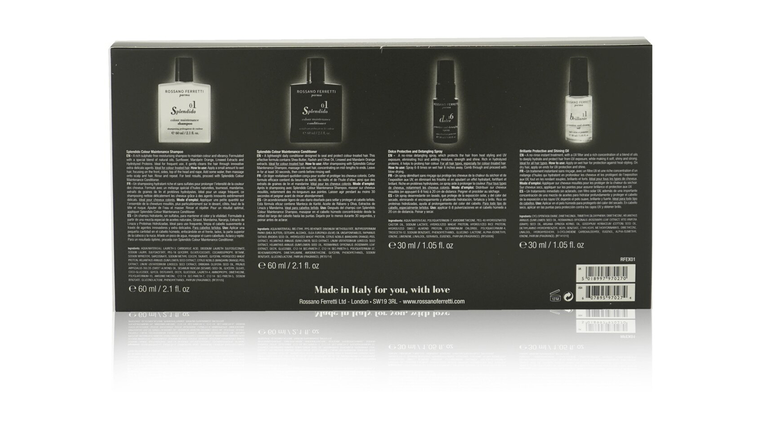 Esperienza # 1 Colour Regime Kit - 4pcs