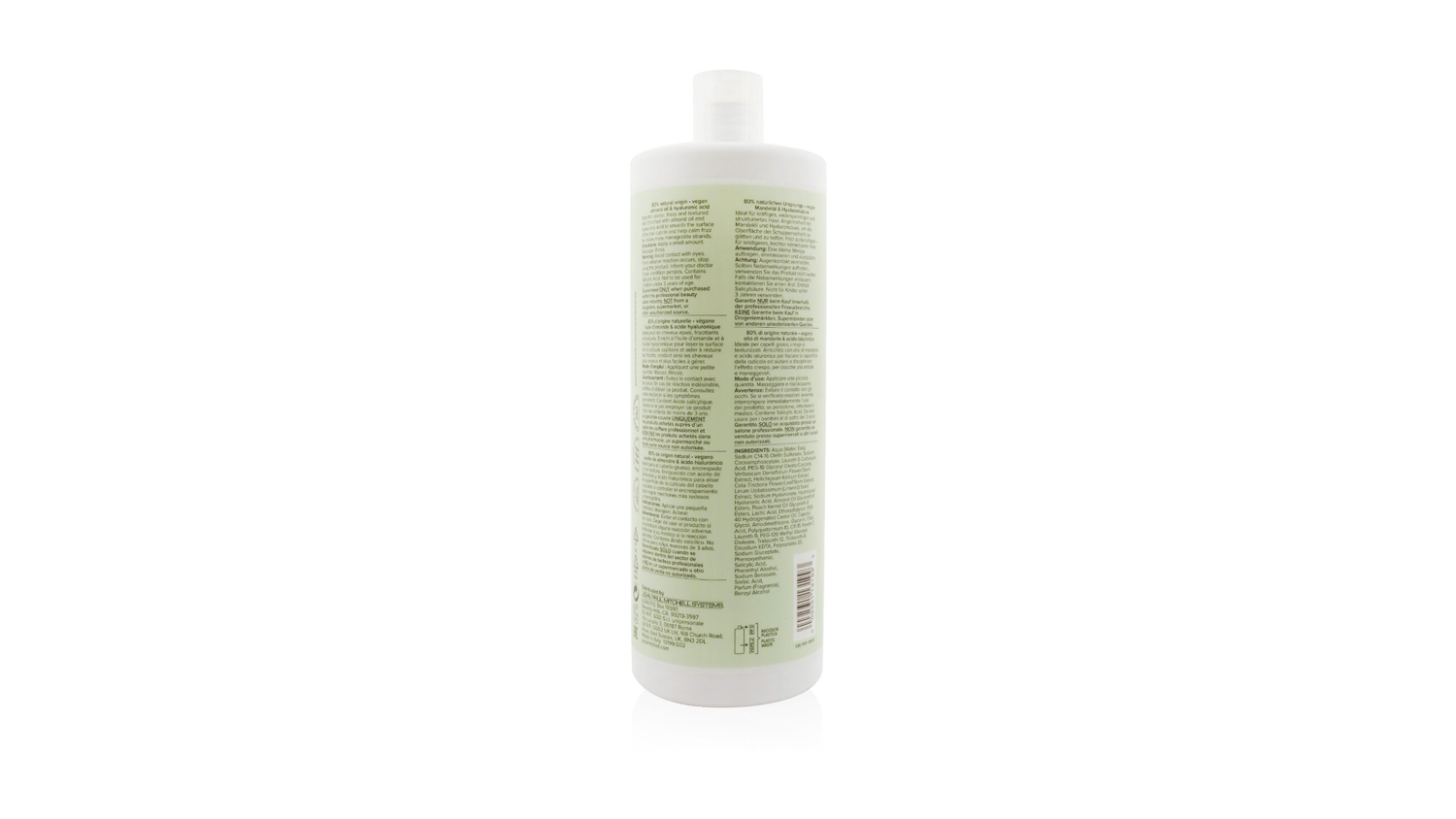 Clean Beauty Anti-Frizz Shampoo - 1000ml/33.8oz