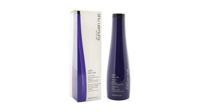 Yubi Blonde Anti-Brass Purple Shampoo - Bleached, Highlighted Blondes - 300ml/10oz