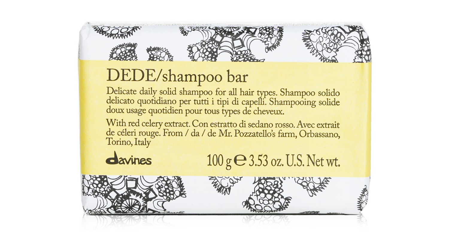 Dede Shampoo Bar (For All Hair Types) - 100g/3.53oz