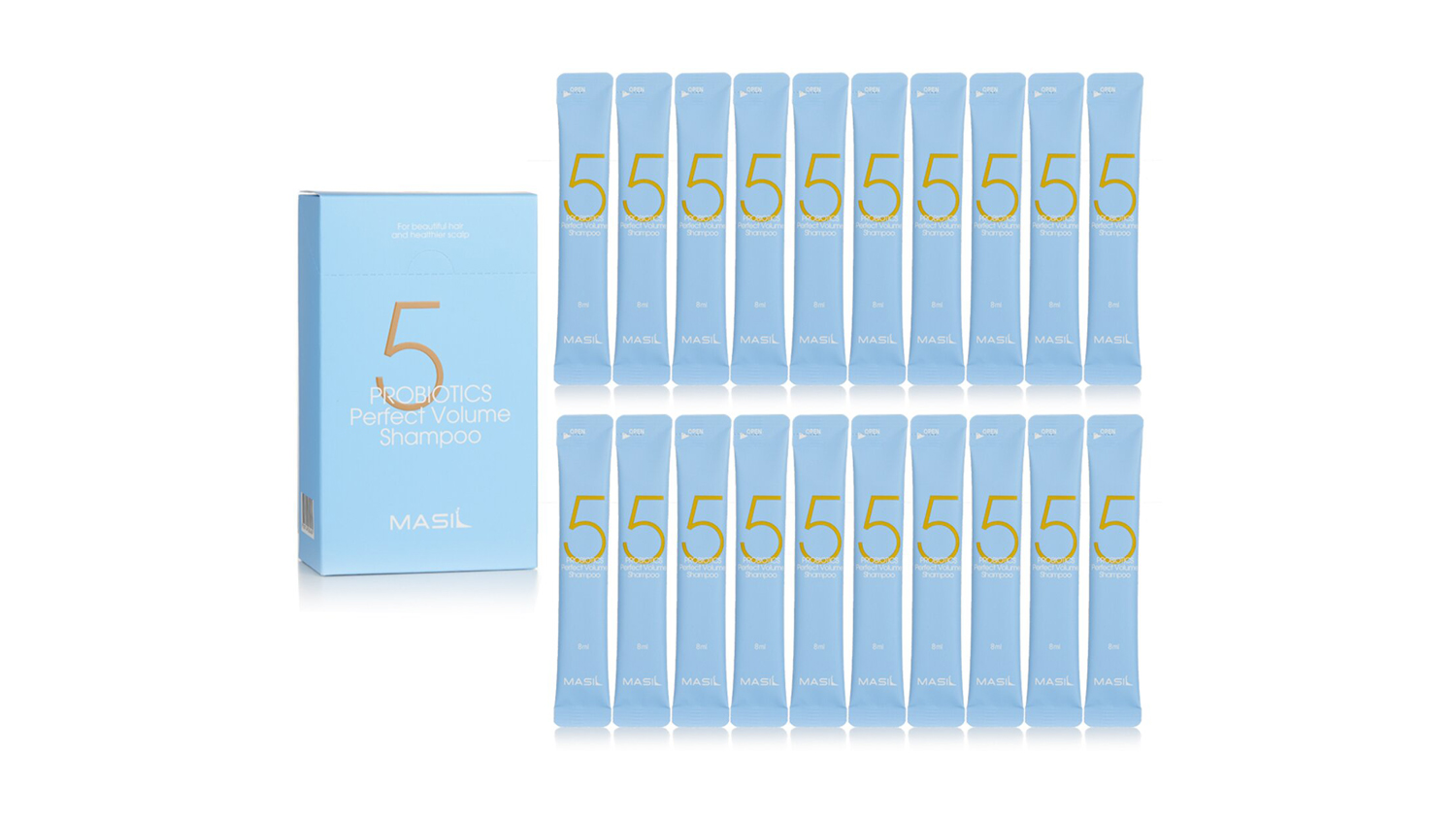 5 Probiotics Perfect Volume Shampoo - 20x8ml