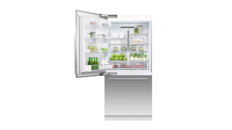 Fisher & Paykel 477L ActiveSmart Integrated Bottom Mount Left Hand Fridge Freezer - Panel Ready (RS9120WLJ1)