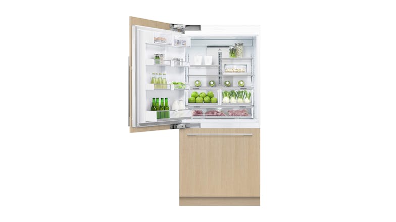 Fisher & Paykel 477L ActiveSmart Integrated Bottom Mount Left Hand Fridge Freezer - Panel Ready (RS9120WLJ1)