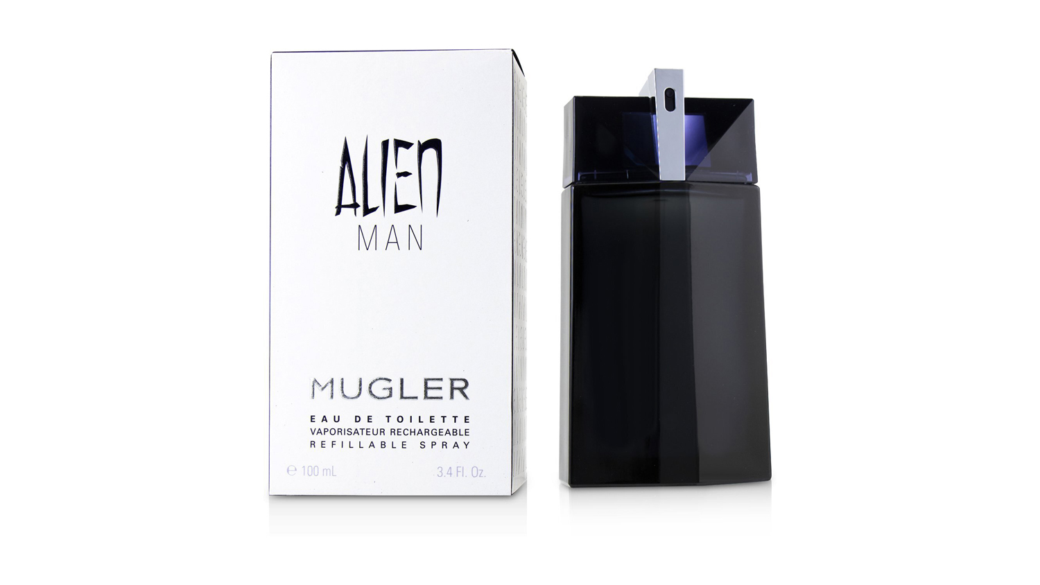 Alien Man Eau De Toilette Refillable Spray 100ml/3.4oz Harvey