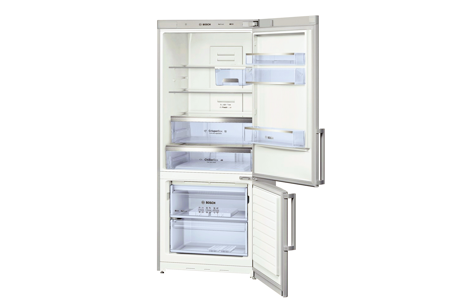 Bosch 452l Bottom Mount Fridge Freezer Harvey Norman New