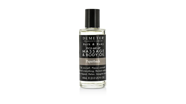Paperback Massage and Body Oil - 60ml/2oz