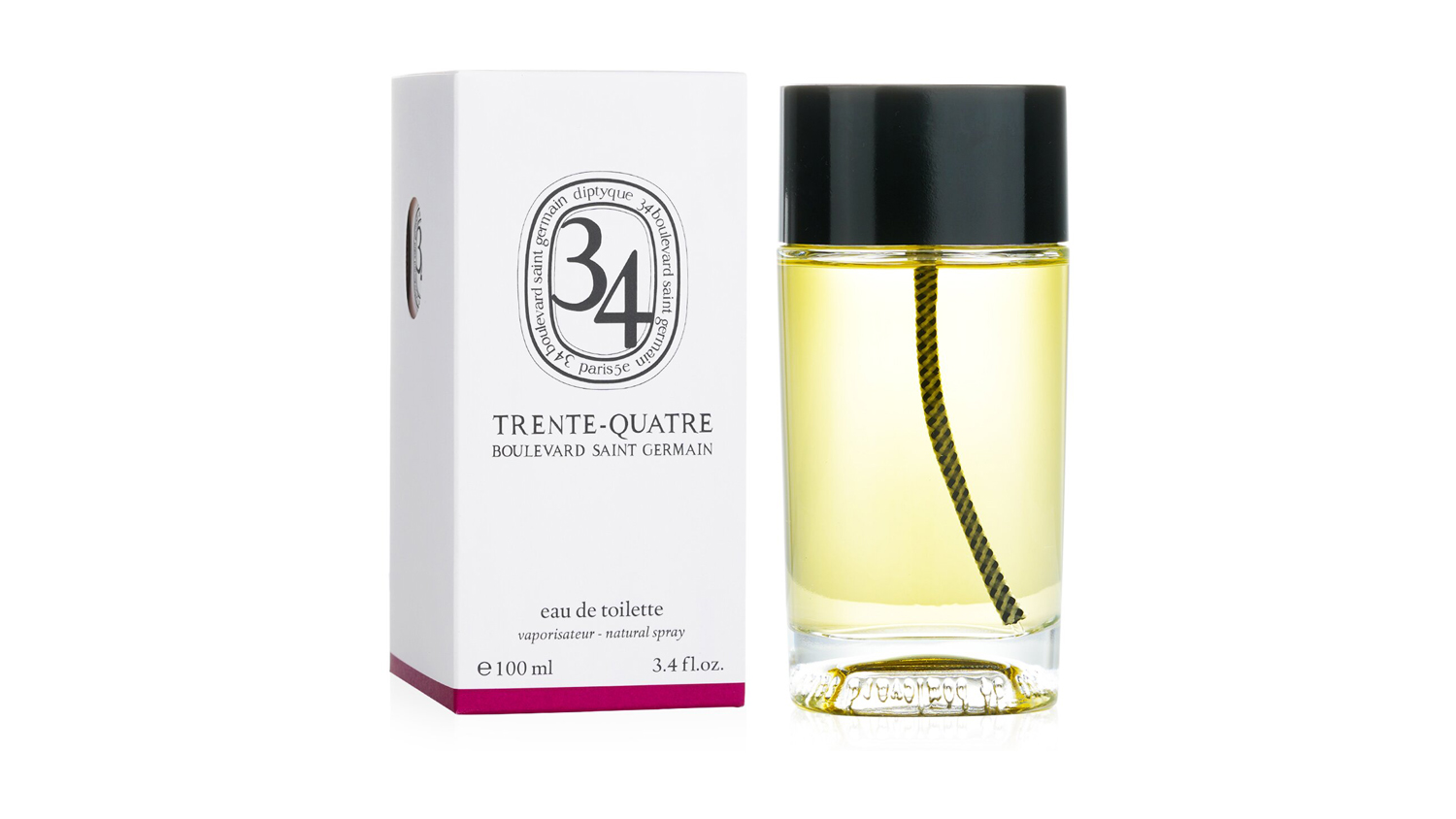 34 Trente-Quatre Eau De Toilette Spray - 100ml/3.4oz