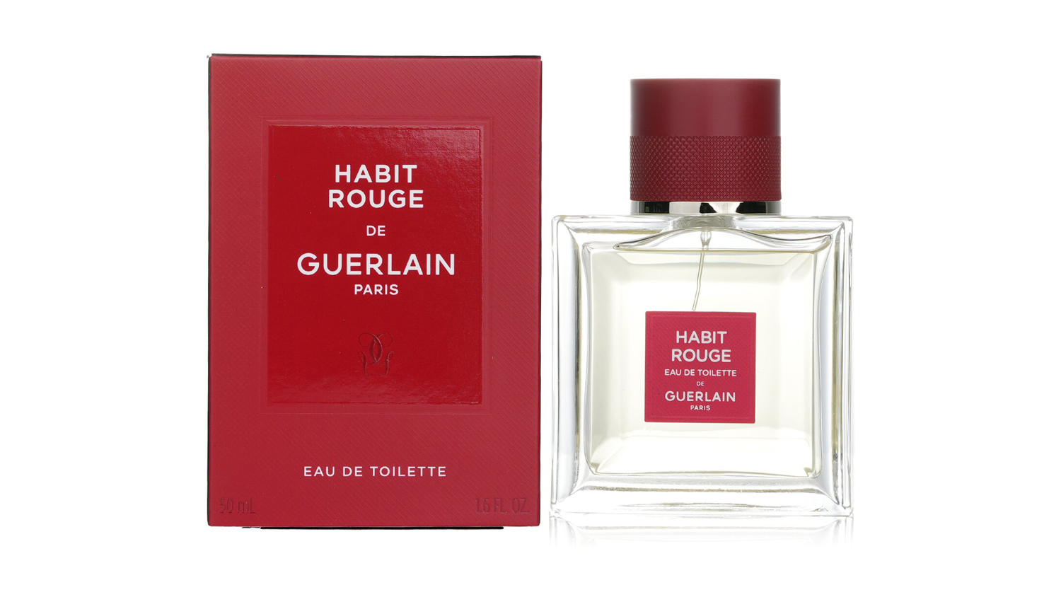 Habit Rouge Eau De Toilette Spray - 50ml/1.6oz