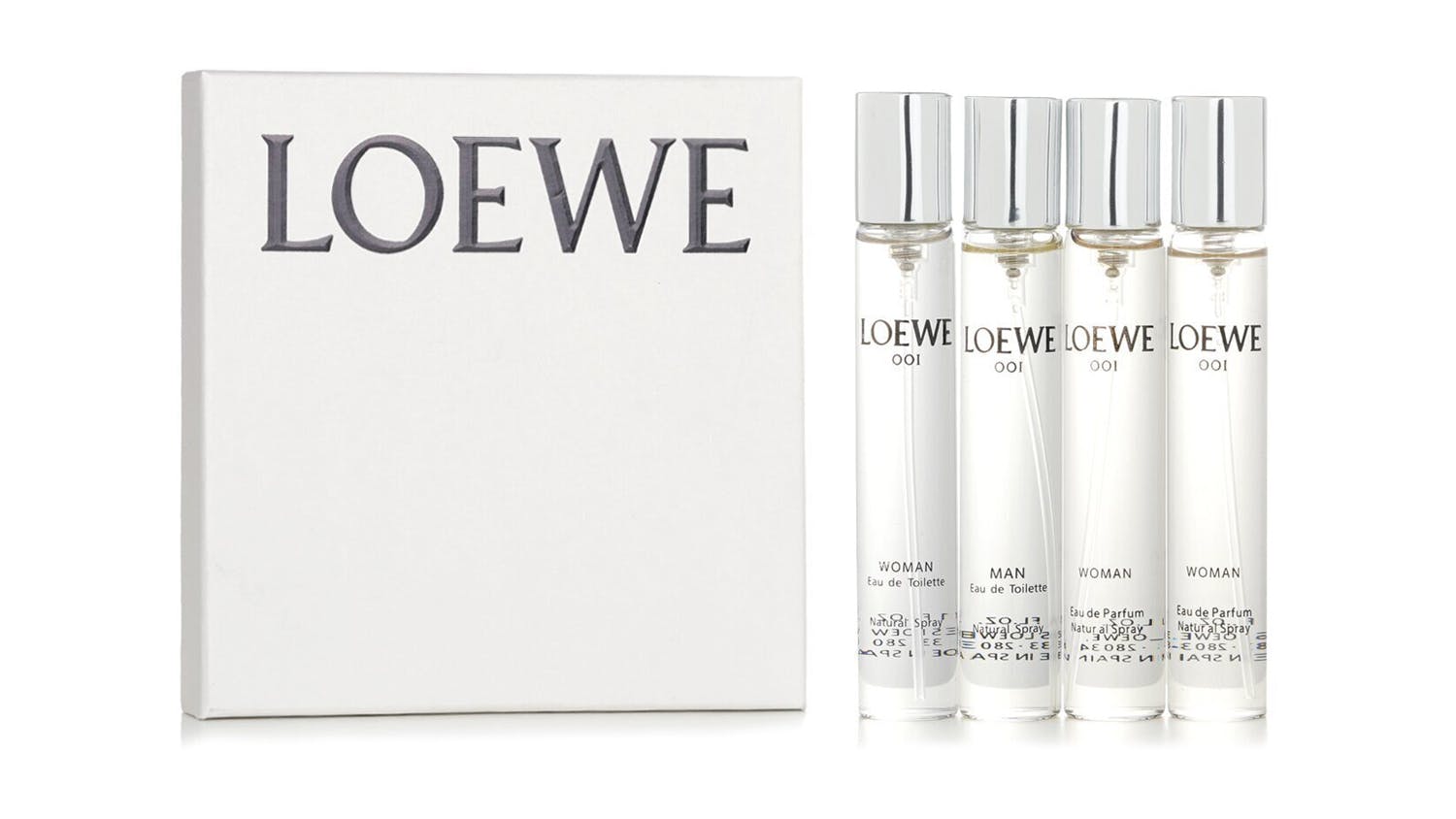 001 Loewe Coffret Set - 4pcs