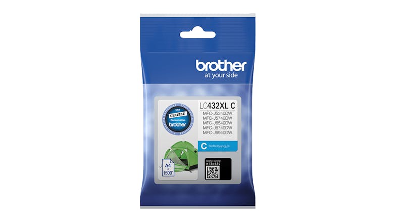 Brother LC432XL Ink Cartridge - Cyan