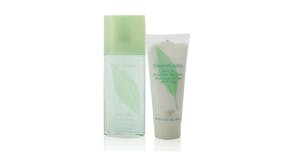 Green Tea Coffret: Eau Parfumee Spray 100ml/3.3oz + Honey Drops Body Cream 100ml/3.3oz - 2pcs