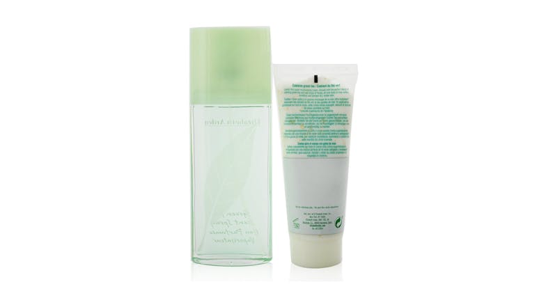 Green Tea Coffret: Eau Parfumee Spray 100ml/3.3oz + Honey Drops Body Cream 100ml/3.3oz - 2pcs