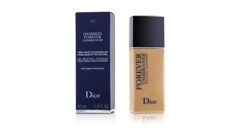 Christian Dior Diorskin Forever Undercover 24H Wear Full Coverage Water Based Foundation - # 035 Desert Beige - 40ml/1.3oz