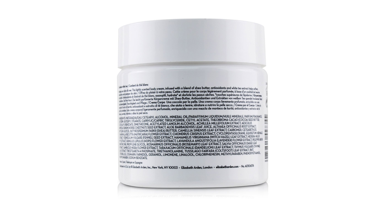 Elizabeth Arden White Tea Pure Indulgence Body Cream - 400ml/13.5oz