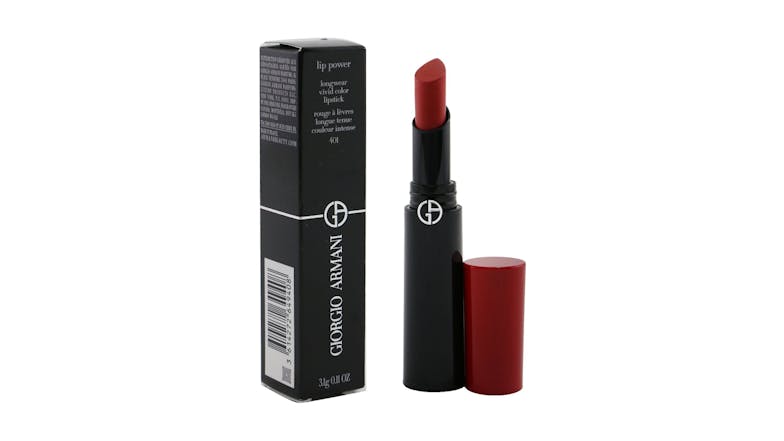 Giorgio Armani Lip Power Longwear Vivid Color Lipstick - # 401 Passione - 3.1g/0.11oz