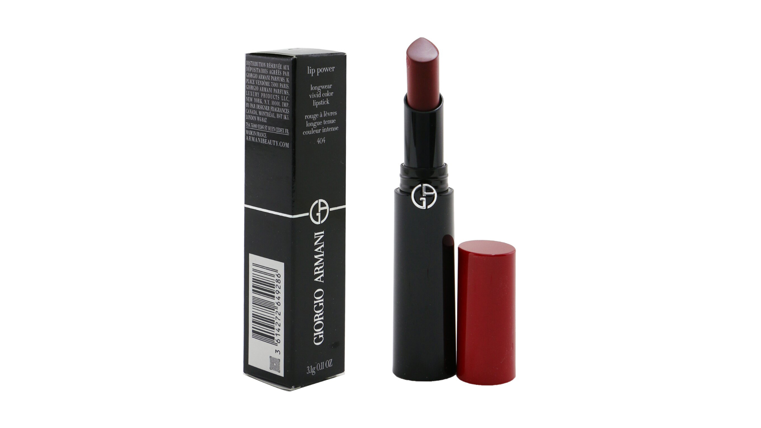 Lip Power Longwear Vivid Color Lipstick - # 404 Tempting - 3.1g/0.11oz