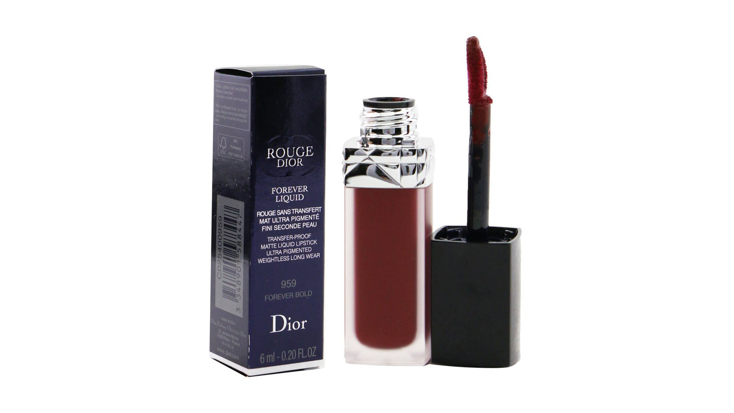 Christian Dior Rouge Dior Forever Matte Liquid Lipstick - # 959 Forever Bold - 6ml/0.2oz