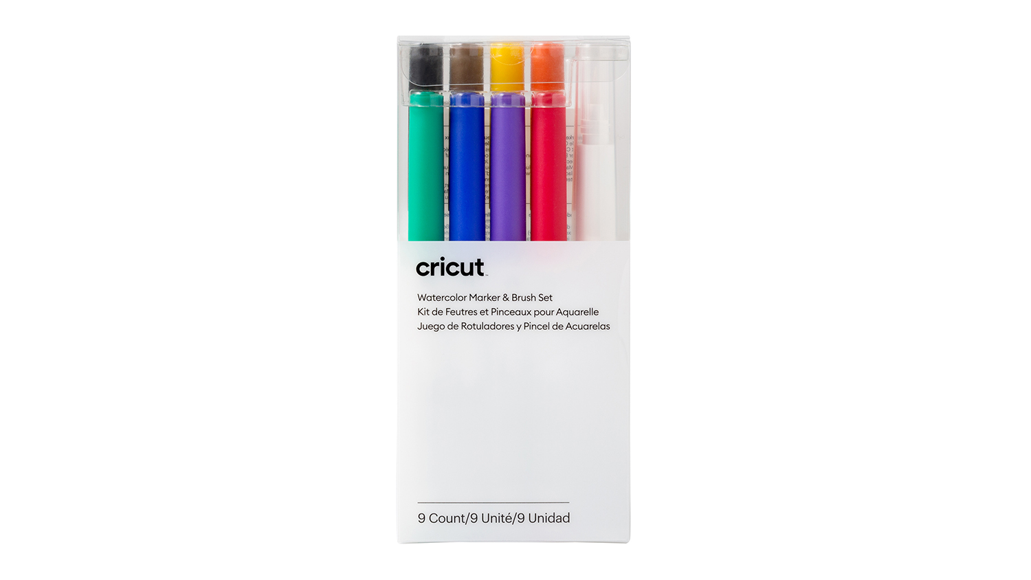Cricut Watercolor Marker & Brush Set (9 Colours)