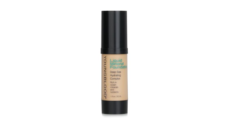 Youngblood Liquid Mineral Foundation - Shell - 30ml/1oz