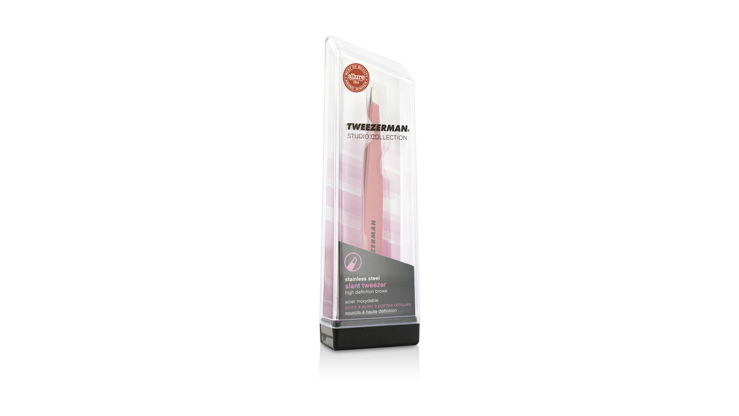 Slant Tweezer - Fashion Color Geranium (Studio Collection)