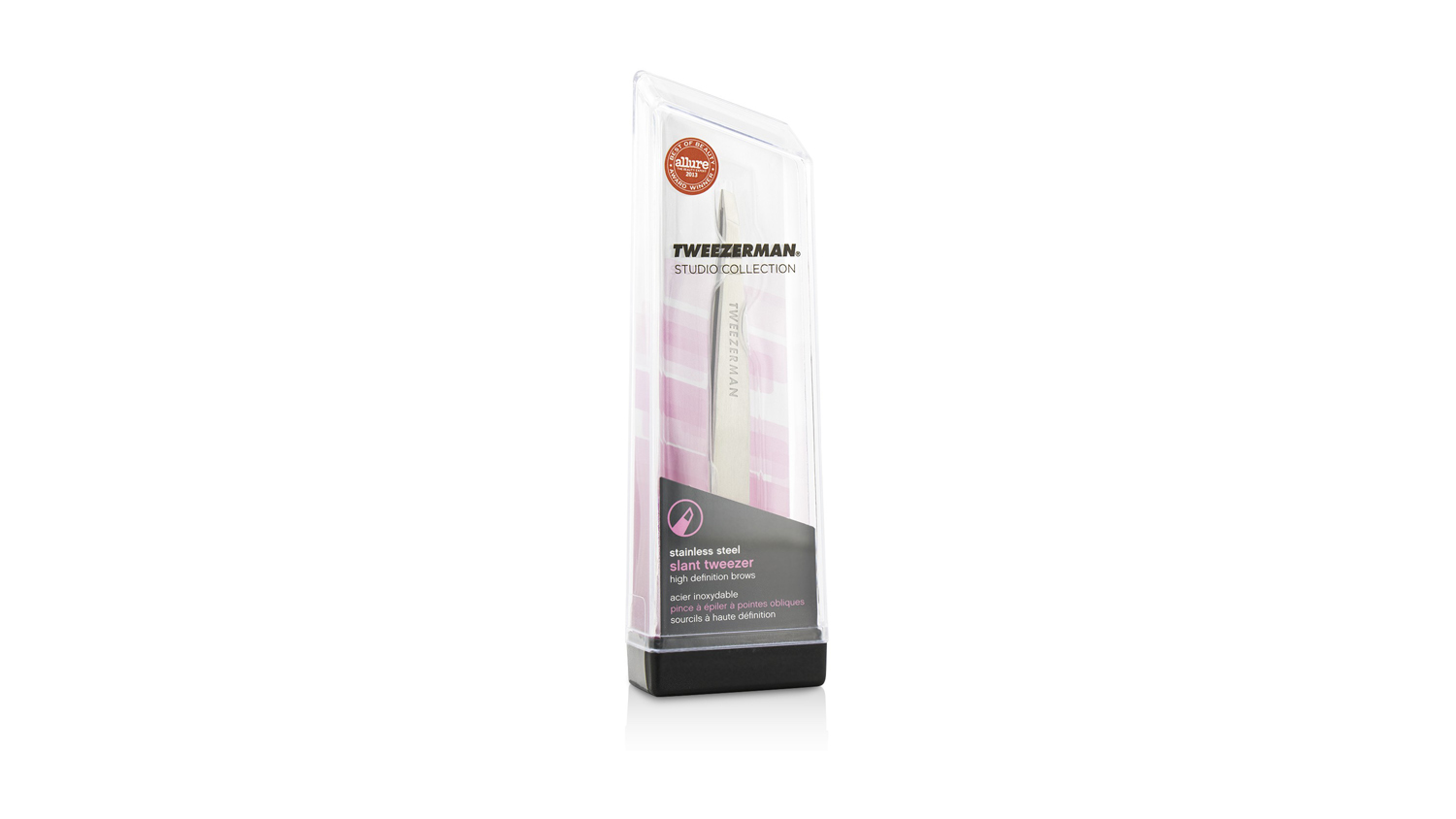Tweezerman Slant Tweezer - Classic Stainless Steel (Studio Collection)