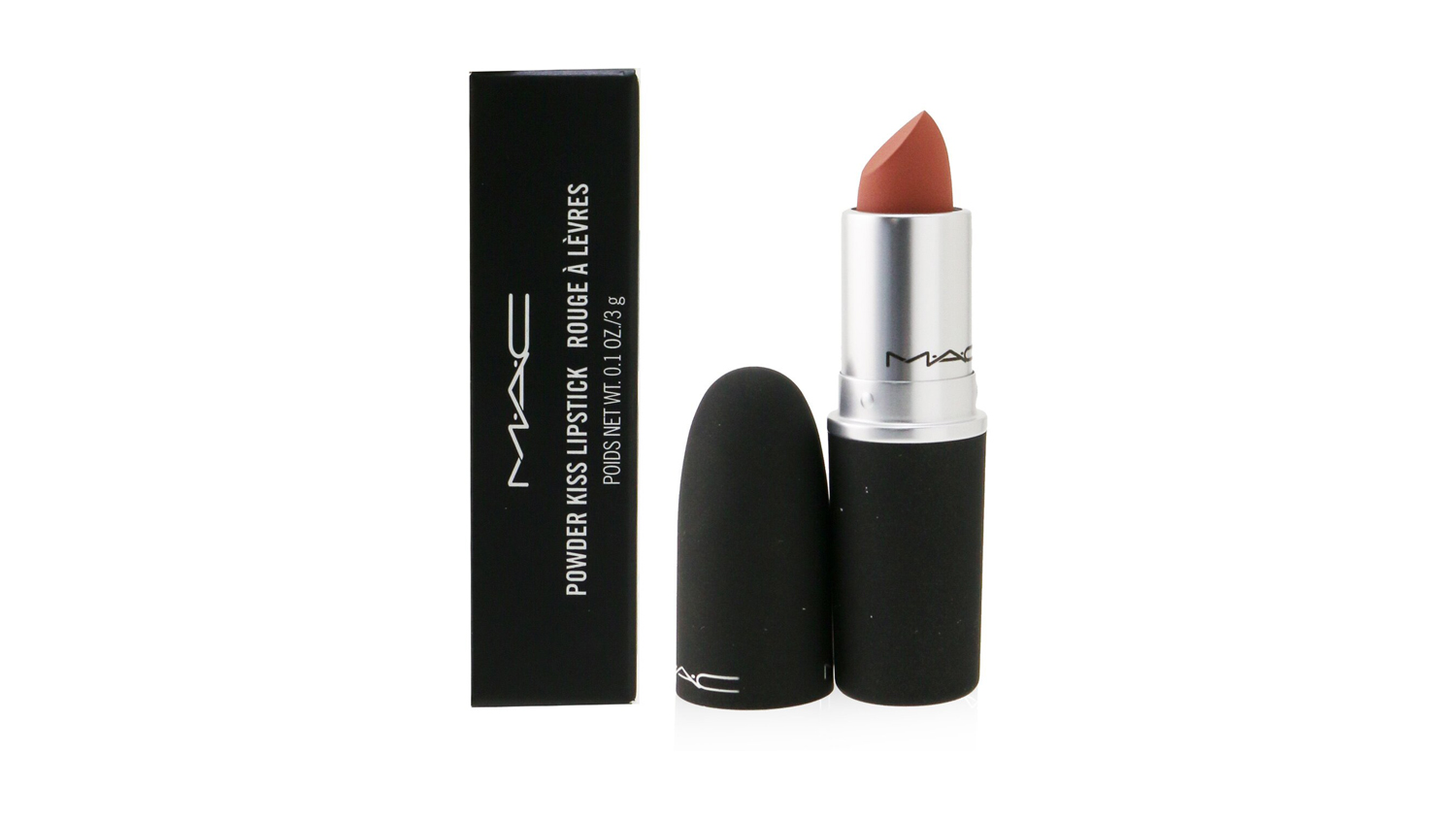 MAC Powder Kiss Lipstick - # 314 Mull It Over - 3g/0.1oz