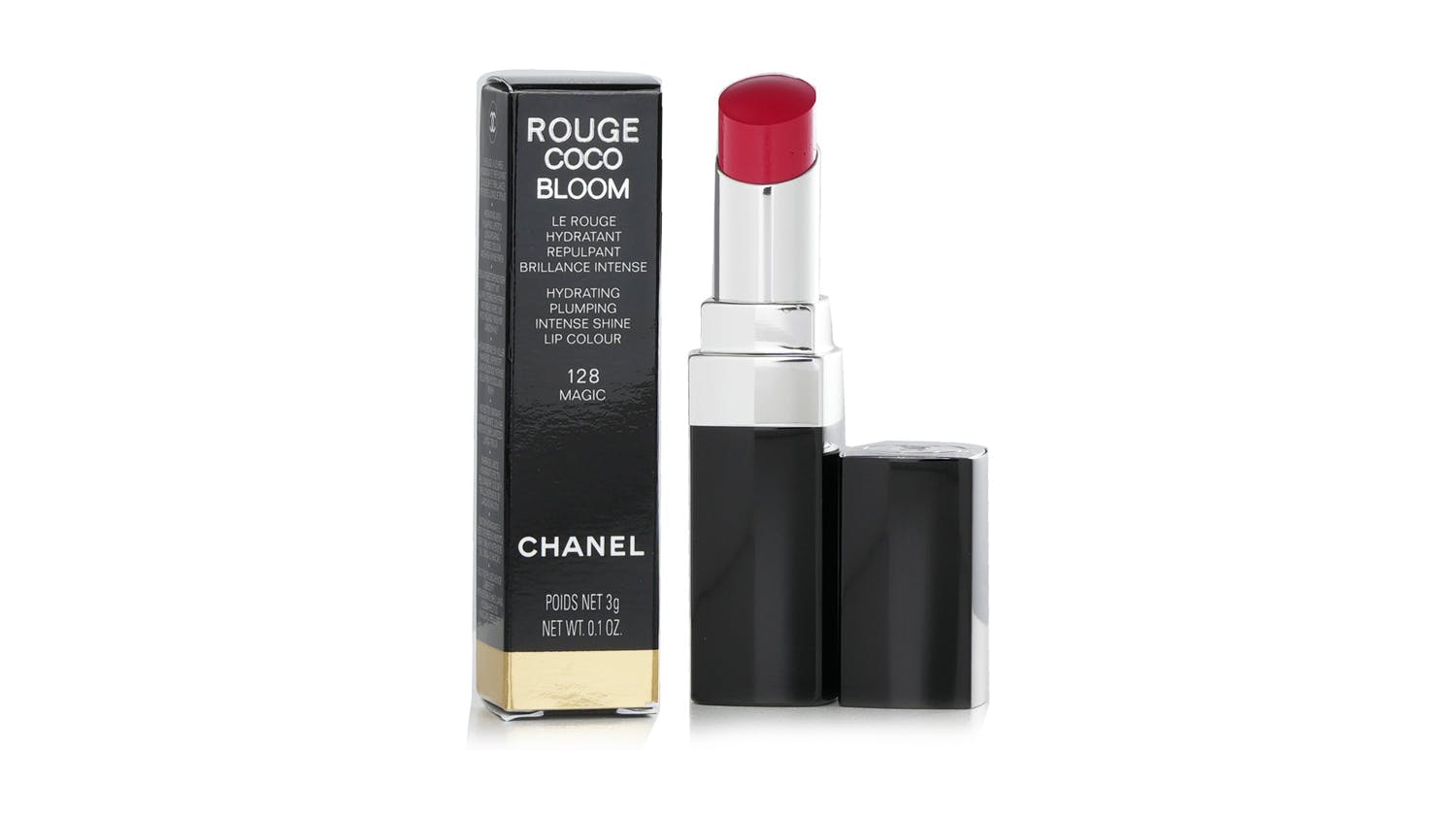 Chanel Rouge Coco Bloom Hydrating Plumping Intense Shine Lip Colour - # 128 Magic - 3g/0.1oz