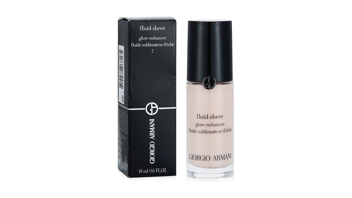 Giorgio Armani Fluid Sheer Glow Enhancer (Mini) - # 07 Light Pink - 18ml/0.6oz