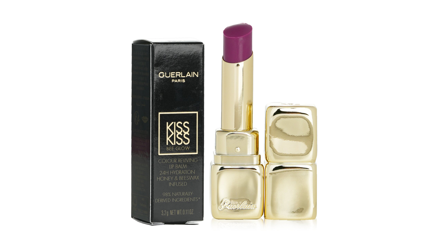 Guerlain KissKiss Bee Glow Lip Balm - # 809 Lavender Glow - 3.2g/0.11oz