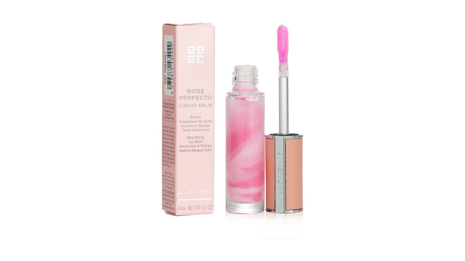 Rose Perfecto Liquid Lip Balm - # 001 Pink Irresistible - 6ml/0.21oz