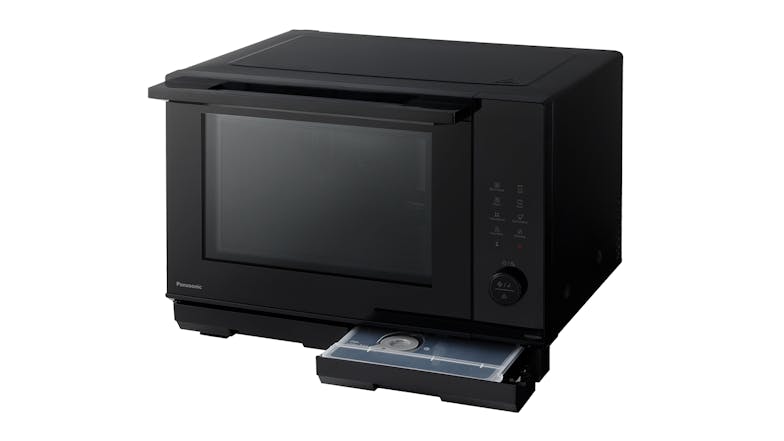 Panasonic 27L Combination Flatbed Inverter 1000W Microwave - Black (NN-DS59NBQPQ)