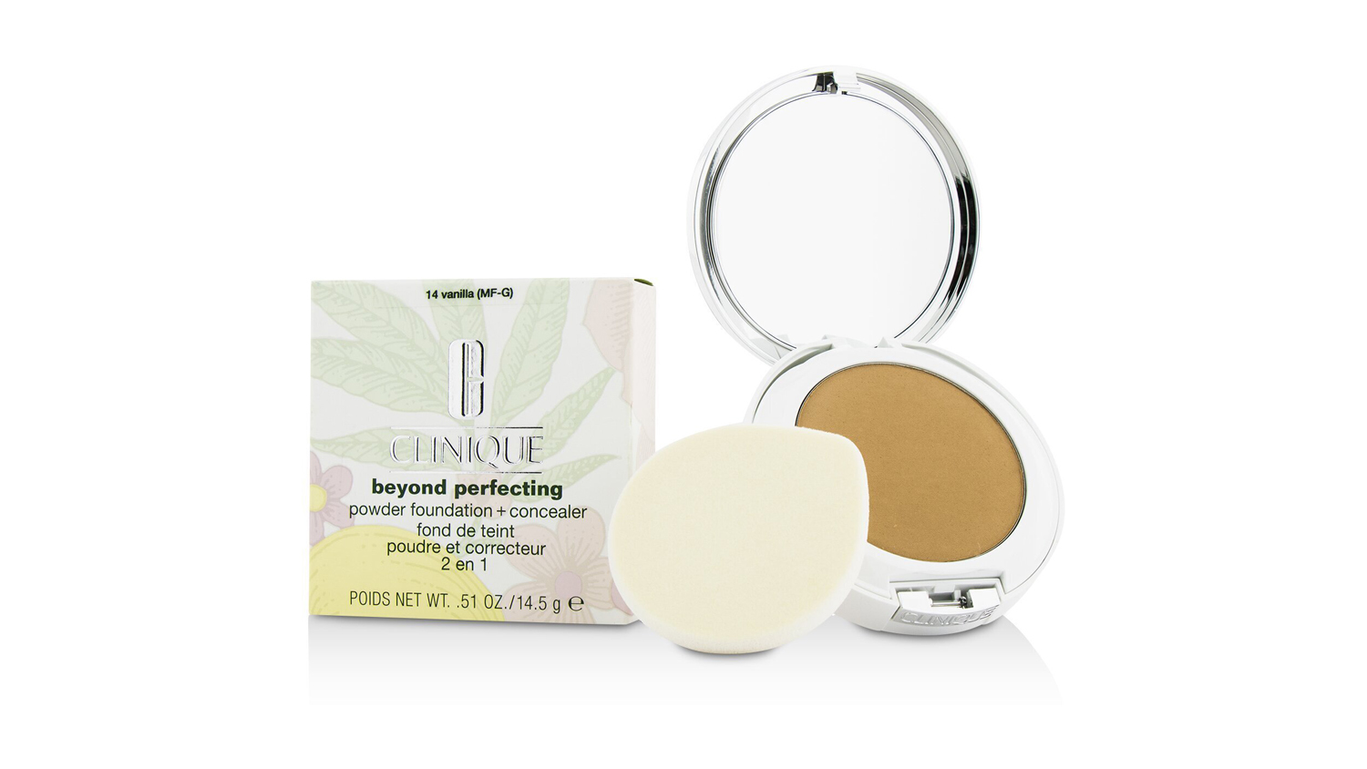Beyond Perfecting Powder Foundation + Corrector 14 Vanilla (MFG