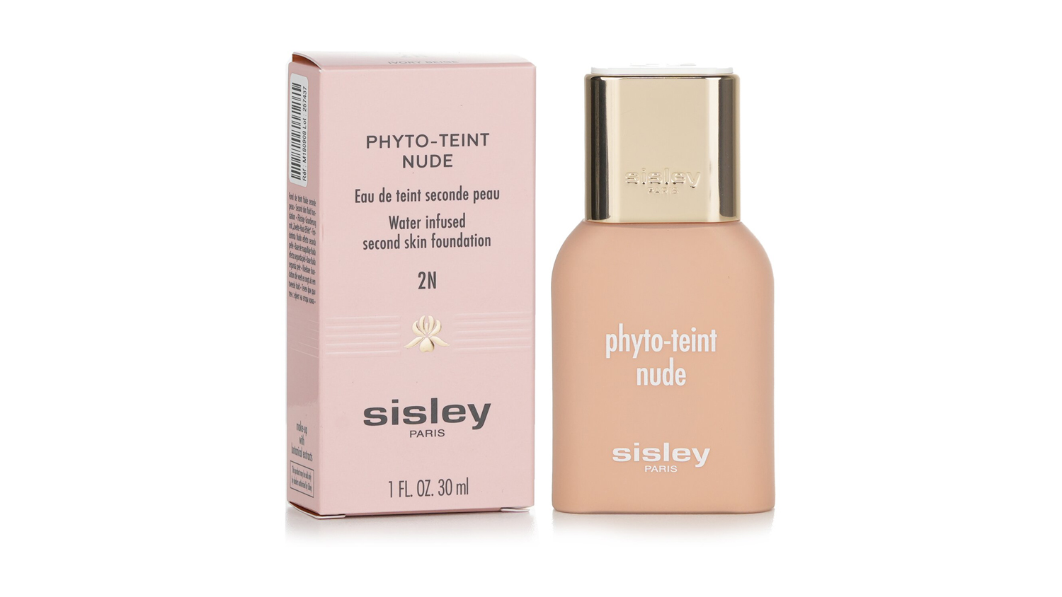 Sisley Phyto Teint Nude Water Infused Second Skin Foundation -# 2N Ivory Beige - 30ml/1oz