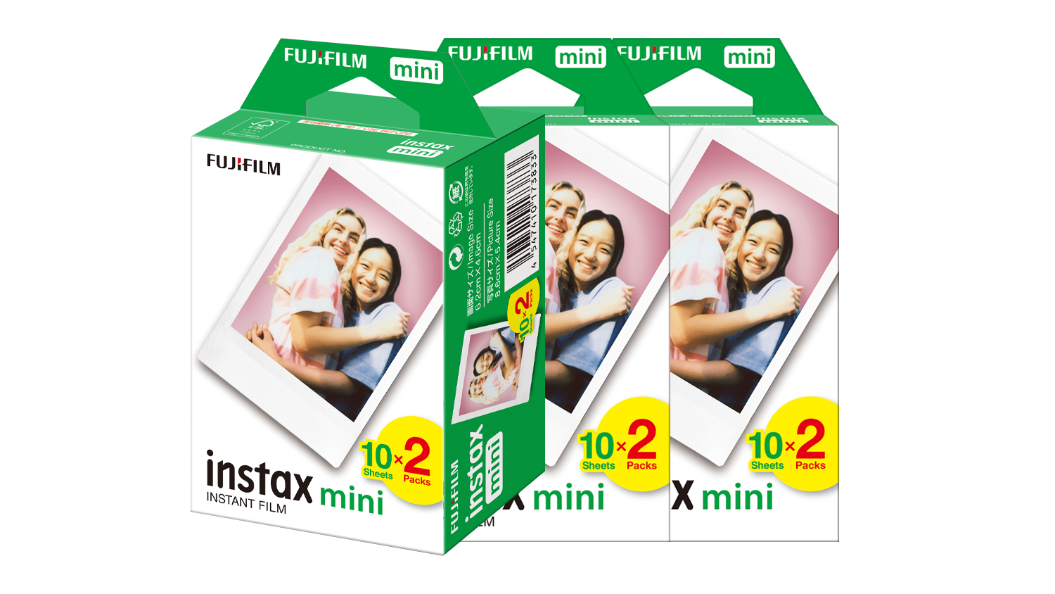 instax mini 3個セット チェキフィルム FUJIFILM 20枚入り JP