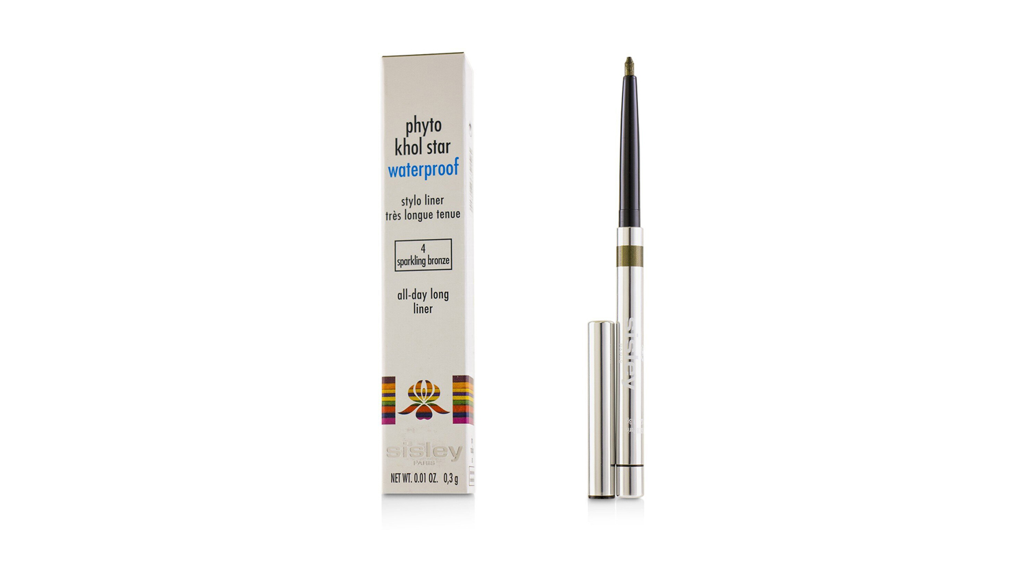 Sisley Phyto Khol Star Waterproof - # 4 Sparkling Bronze - 0.3g/0.01oz