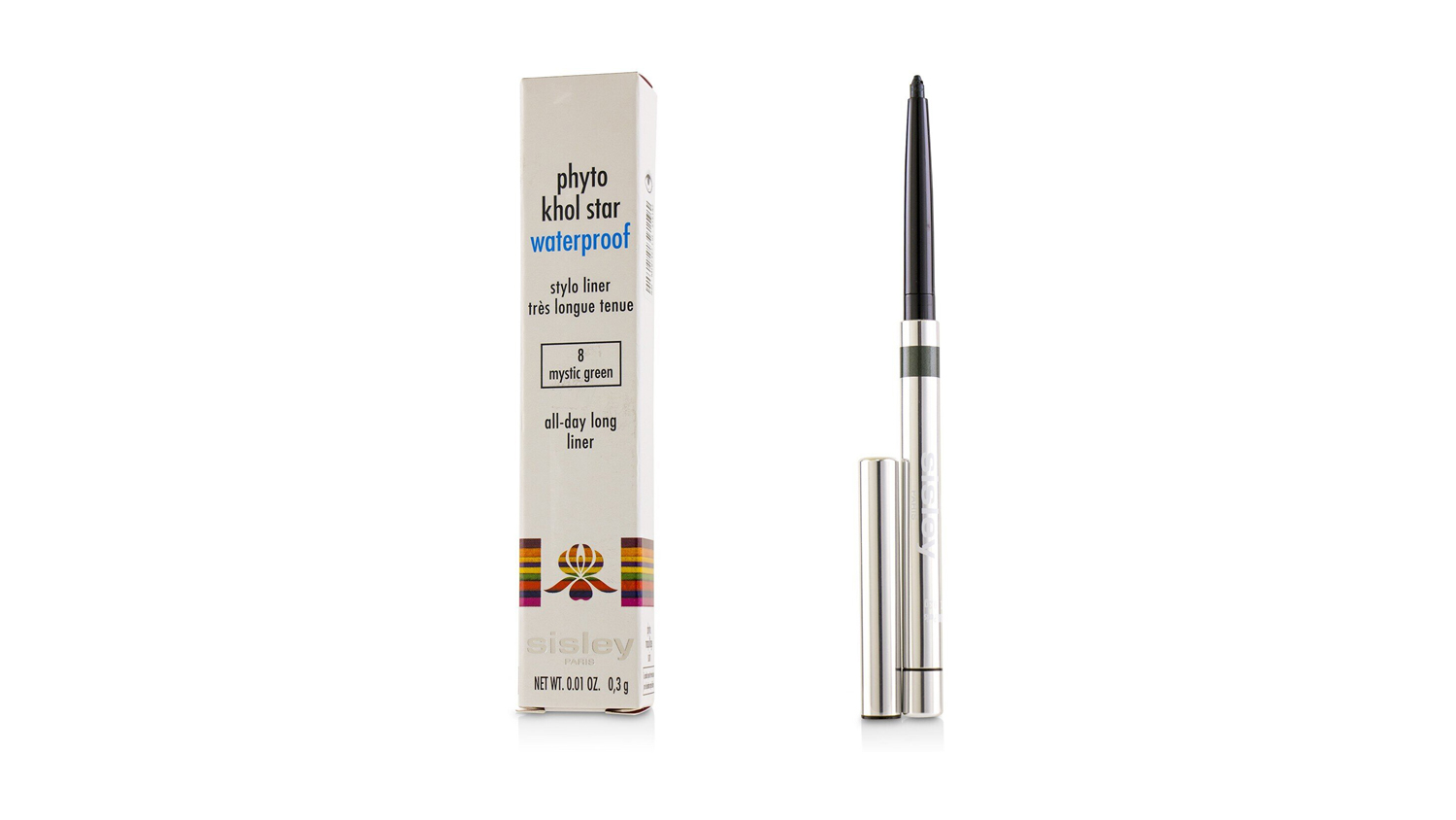 Sisley Phyto Khol Star Waterproof - # 8 Mystic Green - 0.3g/0.01oz