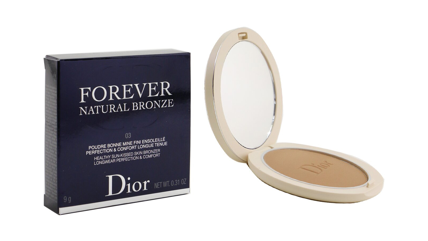 Christian Dior Dior Forever Natural Bronze Powder Bronzer - # 03 Soft Bronze - 9g/0.31oz